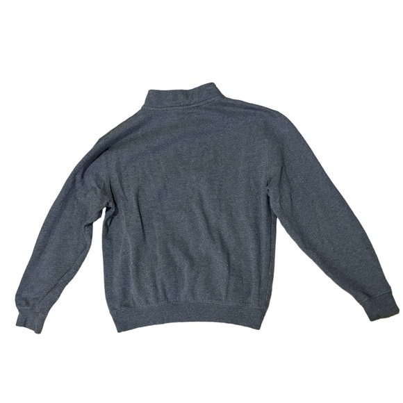 Memphis Tigers Men’s Basketball Merch Grey Quarter Zip Sweater - Picture 5 of 5